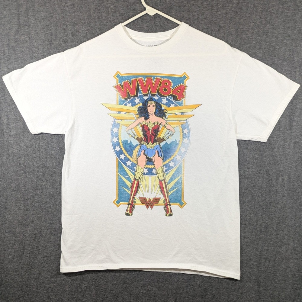 Wonder‎ Woman WW84 DC Comics 100% Cotton Vintage Style Mens T-Shirt Size L